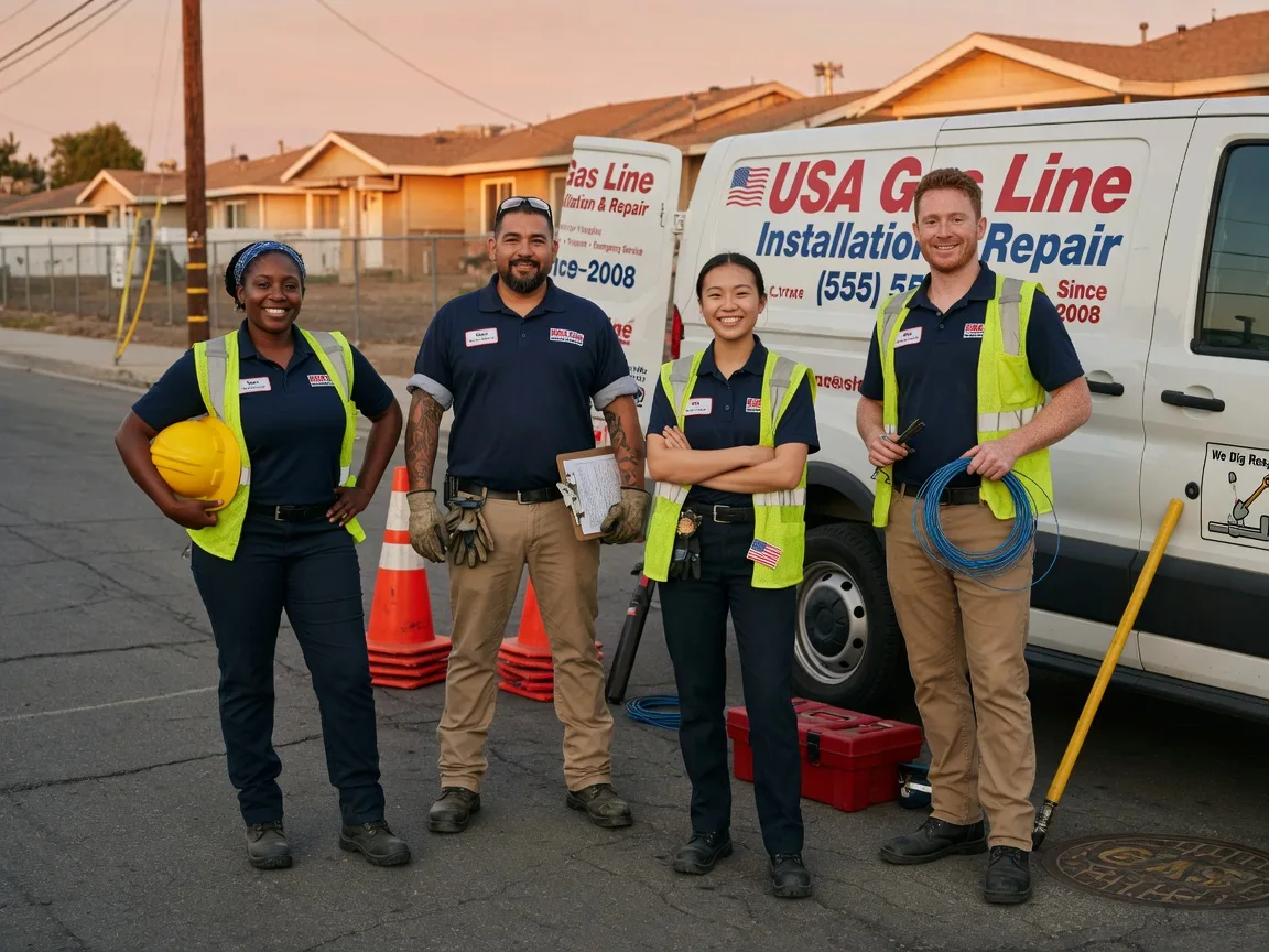 Gas Line Installation company in Highland, IL